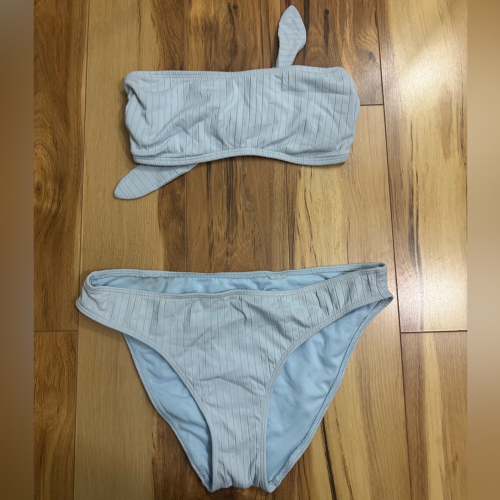 Hollister Light Blue Bikini Set